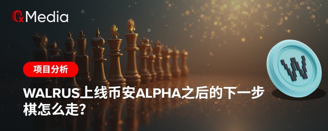 Walrus上线币安Alpha之后的下一步棋怎么走？