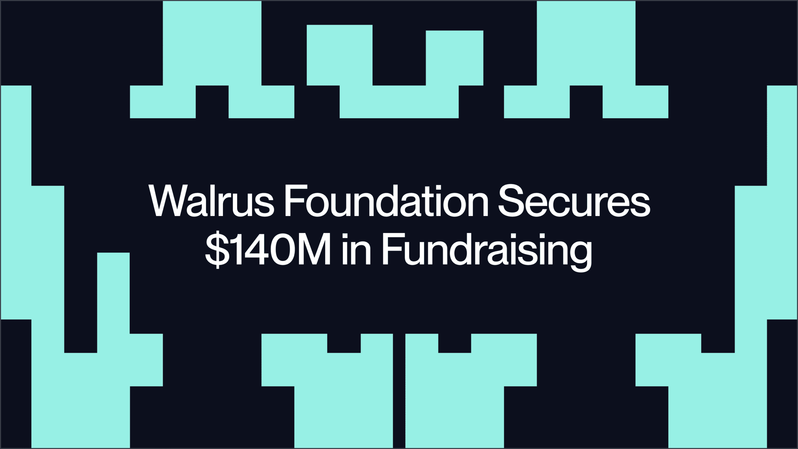 Exclusive: Walrus Foundation raises $140 million from Standard Crypto and a16z for a high speed storage network