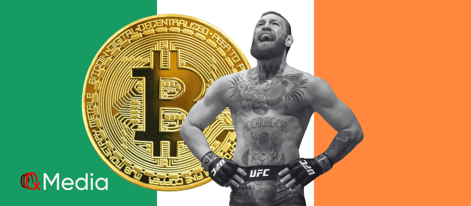 前 UFC 冠军 Conor McGregor 宣布参选总统，提议设立爱尔兰比特币国家储备