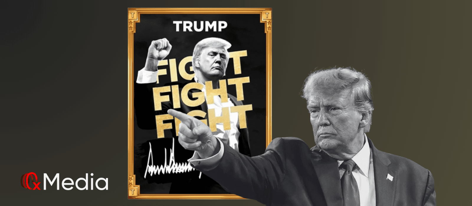 特朗普在 $TRUMP 代币投资人晚宴上使用总统徽章，引发法律争议